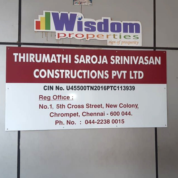 Vinyl Signs Boards Manufacturers in Chennai